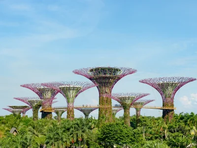 Gardens by the Bay in Singapur
