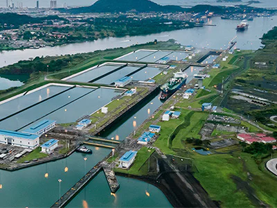 Überblick über die Schleusensysteme des Panamakanals