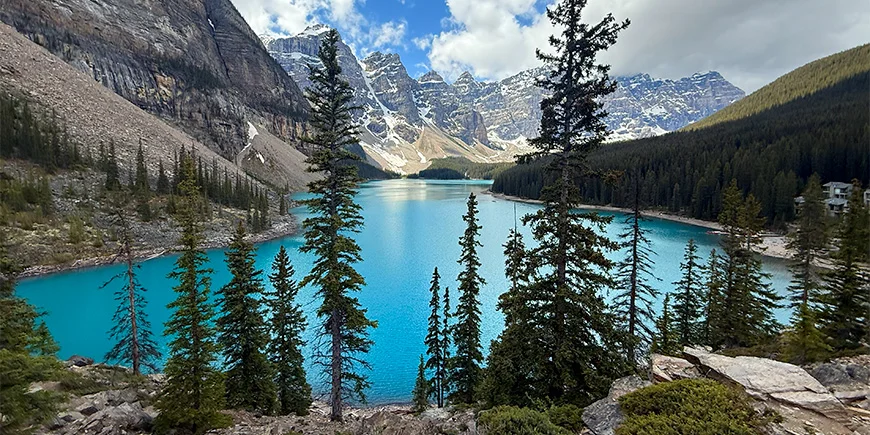 Wunderschöner See in Kanada